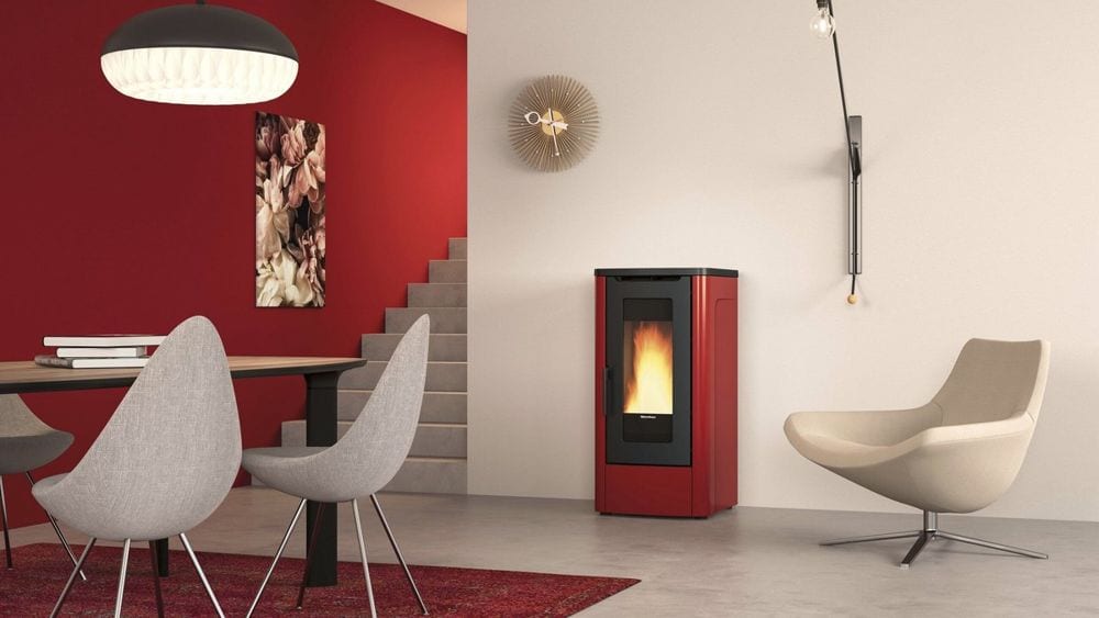 Dahiana Plus AD von Extraflame im Wohnraum
