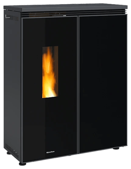 Floriana Idro Crystal von Extraflame in Crystal, freigestellt