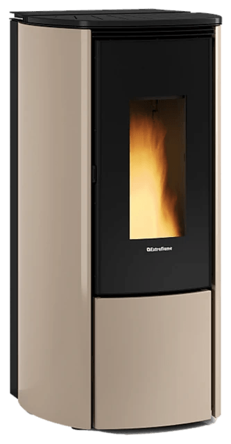 Katia 9 5.0 Evo von Extraflame in Taupe Matt, freigestellt