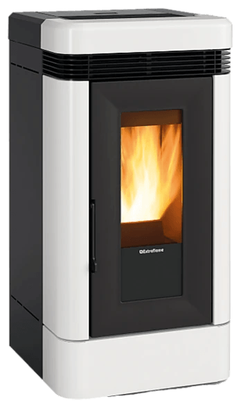 LUCIA.16 von Extraflame in Weiss, freigestellt