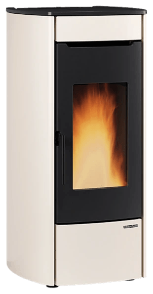 Marina Idro H13 von Extraflame in Elfenbein, freigestellt