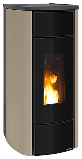 Miriana Idro H20 von Extraflame in Taupe Matt, freigestellt