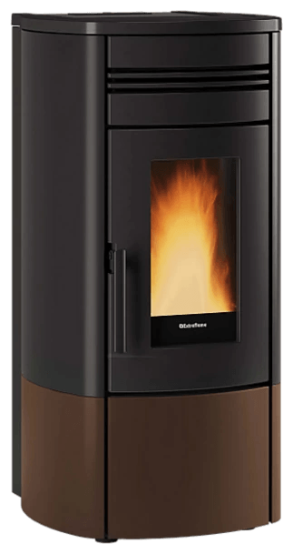 Noris von Extraflame in Bronze, freigestellt