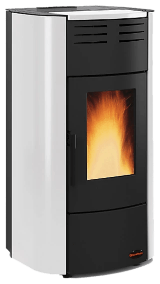 Raffaella Idro H15 5.0.16 von Extraflame in Weiss, freigestellt