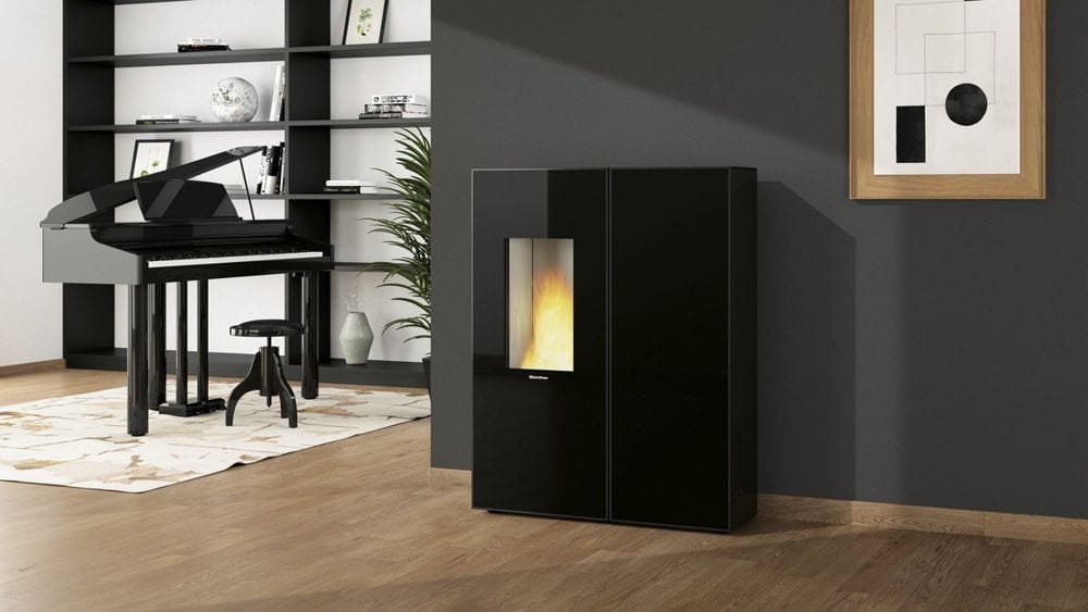 Sharon Plus Crystal von Extraflame im Wohnraum