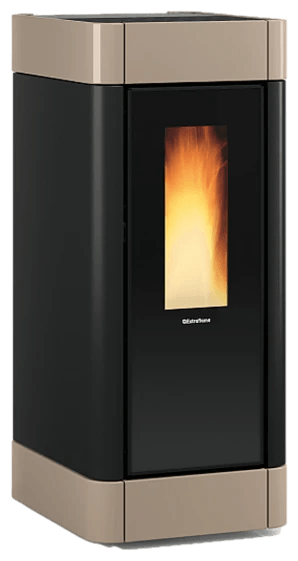 Sinfony von Extraflame in Glänzend Taupe, freigestellt