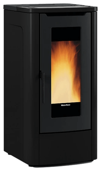 Teorema von Extraflame in Schwarz, freigestellt