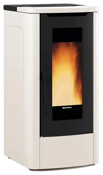 Teorema Plus AD von Extraflame in Elfenbein, freigestellt