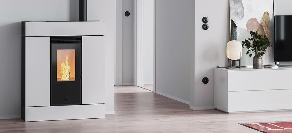 Espa Stahl Airplus von Nordic Fire im Wohnraum