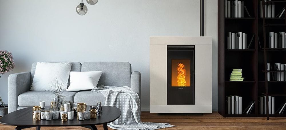 Espa Stahl von Nordic Fire im Wohnraum