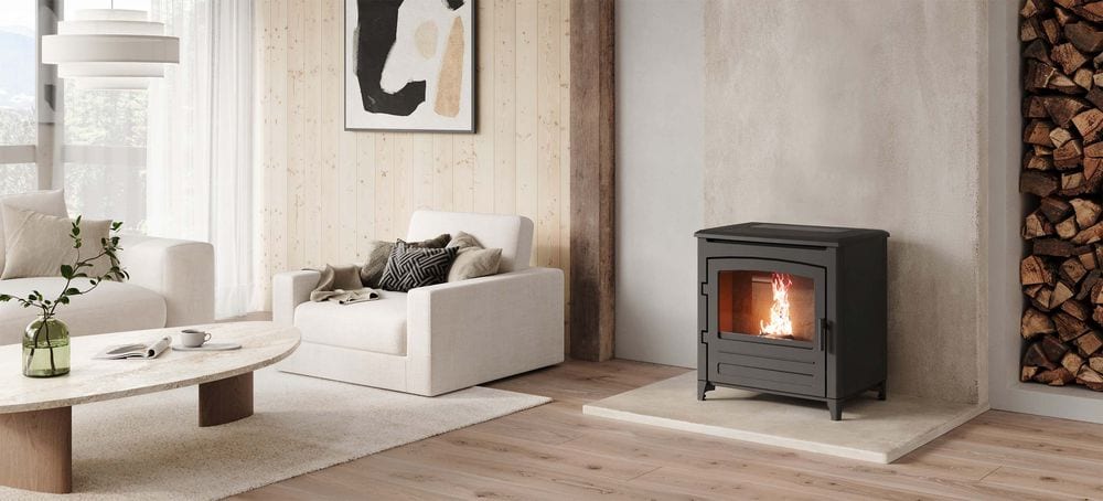 Rocco 7-10 von Nordic Fire im Wohnraum