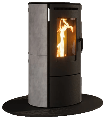 Store Speckstein von Nordic Fire, freigestellt
