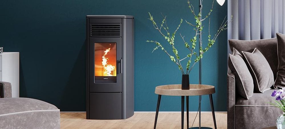 Viktor 10 bis 12 Airplus von Nordic Fire im Wohnraum