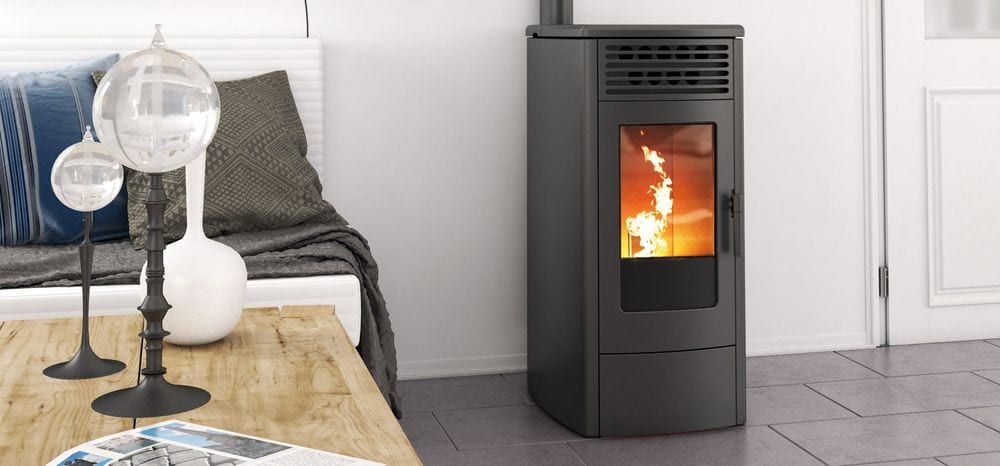Viktor 8 Airplus von Nordic Fire im Wohnraum